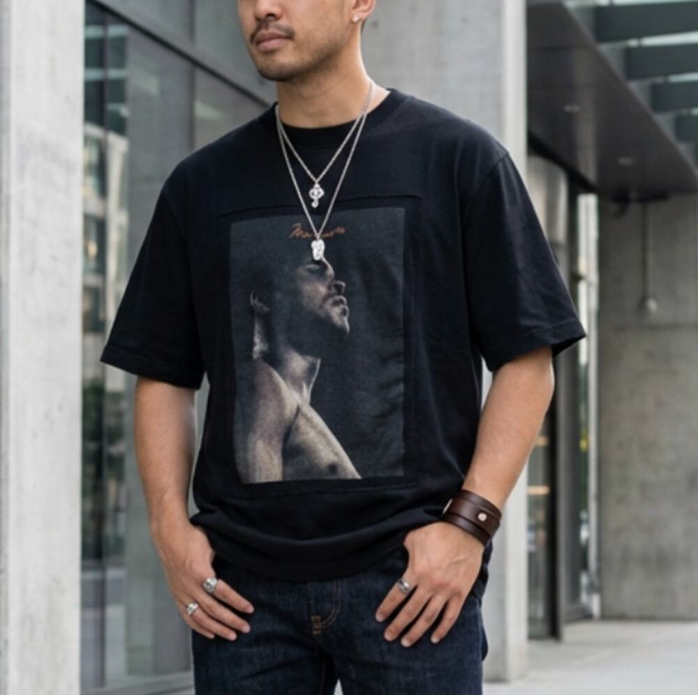 Marcelo Burlon County of Milan Black Muhammad Ali Edition T-shirt, size XS